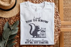 Sarcastic Saying PNG, Funny Raccoon Skunk Png, Adult Humor Product Image 5
