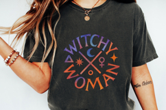 Witchy Woman PNG, Feminine Occult PNG, Mystical Celestial Product Image 3