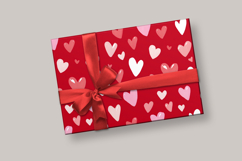 Whimsy Heart Seamless Patterns, Valentine Digital Paper PNG Product Image 5