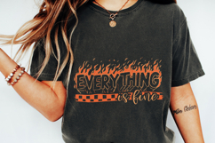 Everything is Fine PNG Digital Download, Trendy Png, Mental Product Image 3