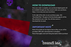 Goth Watercolor Seamless Patterns Product Image 5