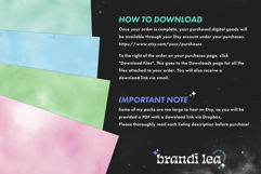 Pastel Watercolor Seamless Textures Product Image 5