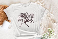 Vintage Cowboy Valentine Png, Howdy Valentine Sublimation, Product Image 5