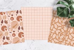 Terracotta Holiday Digital Paper Product Image 3