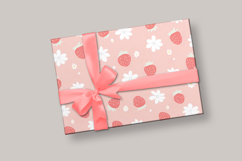 Strawberry Seamless Patterns, Valentines Day Digital Paper Product Image 5