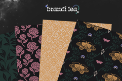 Twilight Garden Seamless Pattern Set Product Image 5