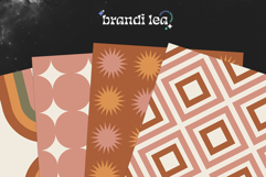 16 Cozy Vintage Seamless Patterns Product Image 5