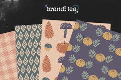 16 Cozy Fall Seamless Patterns Product Image 5