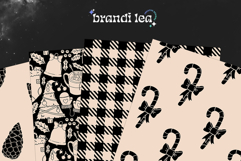 16 Holiday Onyx &amp; Ivory Seamless Patterns Product Image 5