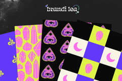 16 Witch Vibes Seamless Patterns Product Image 5