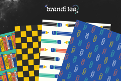 16 Back to School Seamless Patterns Product Image 5