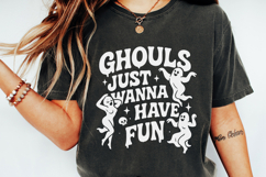 Ghouls Just Wanna Have Fun PNG, Funny Halloween PNG, Ghost Product Image 4