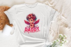 Daddy is My Valentine PNG, Valentine Sublimation, Kids Product Image 5