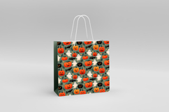 4 Happy Halloween Seamless Patterns, Digital Paper PNG Product Image 5