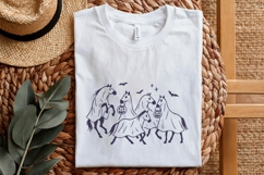 Halloween Horse PNG, Ghost Horses Halloween Art, Spooky Product Image 5