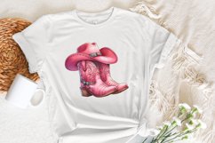 Coquette Cowgirl PNG, Western Valentine Sublimation, Product Image 5