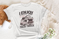 Romantic Walks to Taco Truck PNG, Valentines Day PNG, Taco Product Image 5