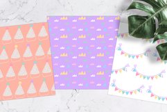 Pastel Birthday Digital Paper Product Image 2