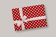 Pink Red Christmas Seamless Patterns, Xmas Digital Paper JPG Product Image 4