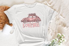 Groovy Valentines PNG, Sublimation Design, Retro Lovebug Product Image 5