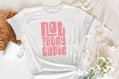 Not Today Cupid Png, Funny Valentine png, Groovy Valentines Product Image 5