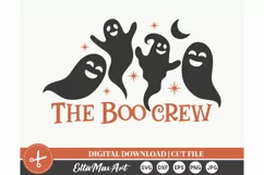 The Boo crew SVG, Halloween SVG, Pumpkin svg, Witch SVG, Product Image 2