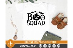 Boo squad, Halloween SVG, Pumpkin svg, Witch SVG, Fall svg, Product Image 3