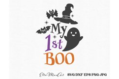 My 1 st BOO SVG, Halloween Baby SVG, Halloween SVG, Baby Svg Product Image 3
