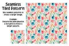 Wacky Watercolor Digital Papers - Seamless Patterns Product Image 5