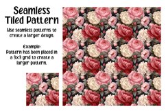 Romantic Peonies Digital Papers - Seamless Patterns Product Image 5