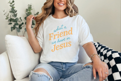 What a Friend We Have in Jesus PNG, Christian Shirt Design, Product Image 2