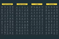 3400 Outline Icons Product Image 6
