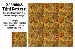 Klimt Flowers Digital Papers - Seamless Patterns Product Image 5