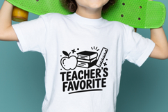 Teachers Favorite Back to School SVG PNG Product Image 2