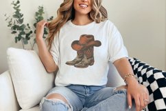 Cowgirl Boots Png, Trendy Western Sublimation Design, Product Image 6