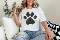 Paw Print PNG, Pet Lover Digital Download, Animal Paw Product Image 2