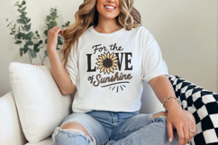 Love Sunshine Sublimation, Western PNG Design, Sunflower Product Image 2