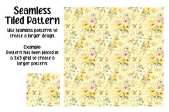 Shabby Chic Floral Digital Papers - Seamless Patterns Product Image 5