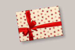 Pink Red Christmas Seamless Patterns, Xmas Digital Paper JPG Product Image 5