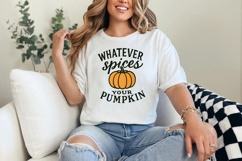 Whatever Spices Your Pumpkin PNG, Autumn Shirt Design, Product Image 3