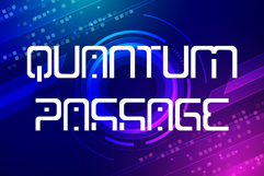 Pixel Sparta | Futuristic Display Typeface OTF &amp; TTF Product Image 4