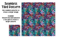 Mermaid Scales Digital Papers - Seamless Patterns Product Image 5