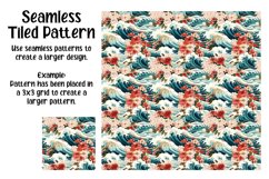 The Wave Digital Papers - Seamless Patterns Product Image 5