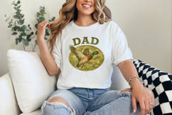 Camo Dad PNG, Father&#039;s Day PNG, Camo Flying Mallard Duck, Product Image 3