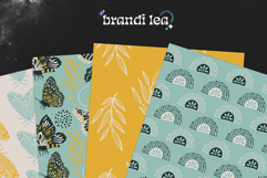16 Sage &amp; Gold Seamless Patterns Product Image 5