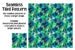 Alcohol Ink Flowers Digital Papers - Seamless Patterns Product Image 5