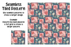 Romantic Floral Frames Digital Papers - Seamless Patterns Product Image 4