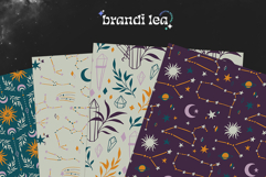 16 Twilight Magic Seamless Patterns Product Image 5