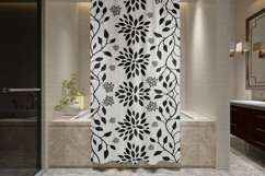 Black &amp; White Floral V01 Seamless Patterns Collection Product Image 4