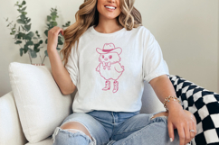 Howdy Cowboy Chick PNG Clipart, Western Themed Chick Product Image 2